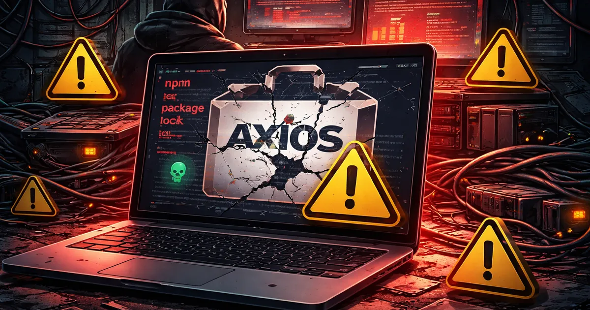 Axios Was Backdoored! Your App & Client Data Could Be Exposed. Let’s Audit & Fix It