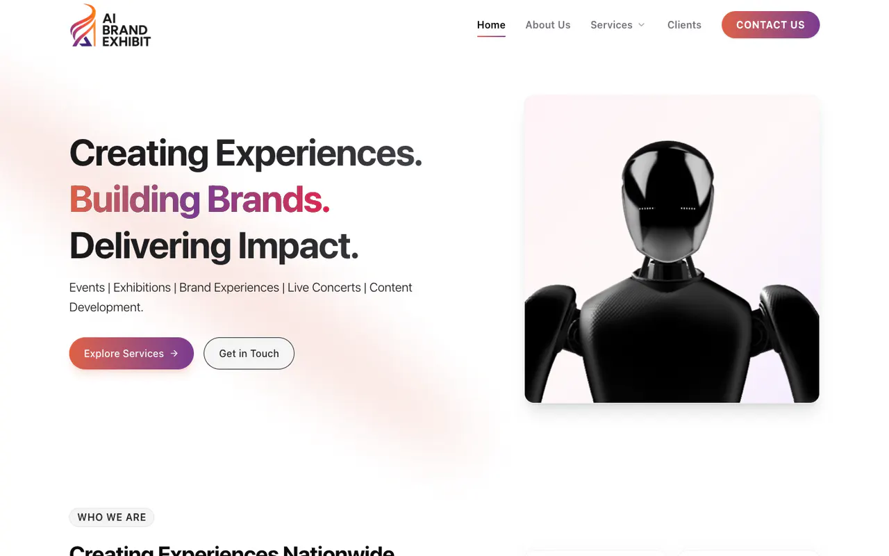 AI Brand Exhibit