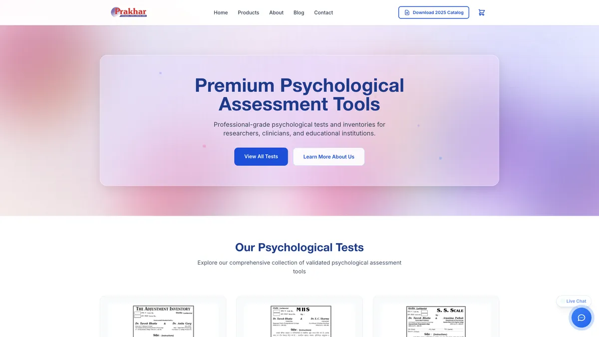 Prakhar Psychological Test