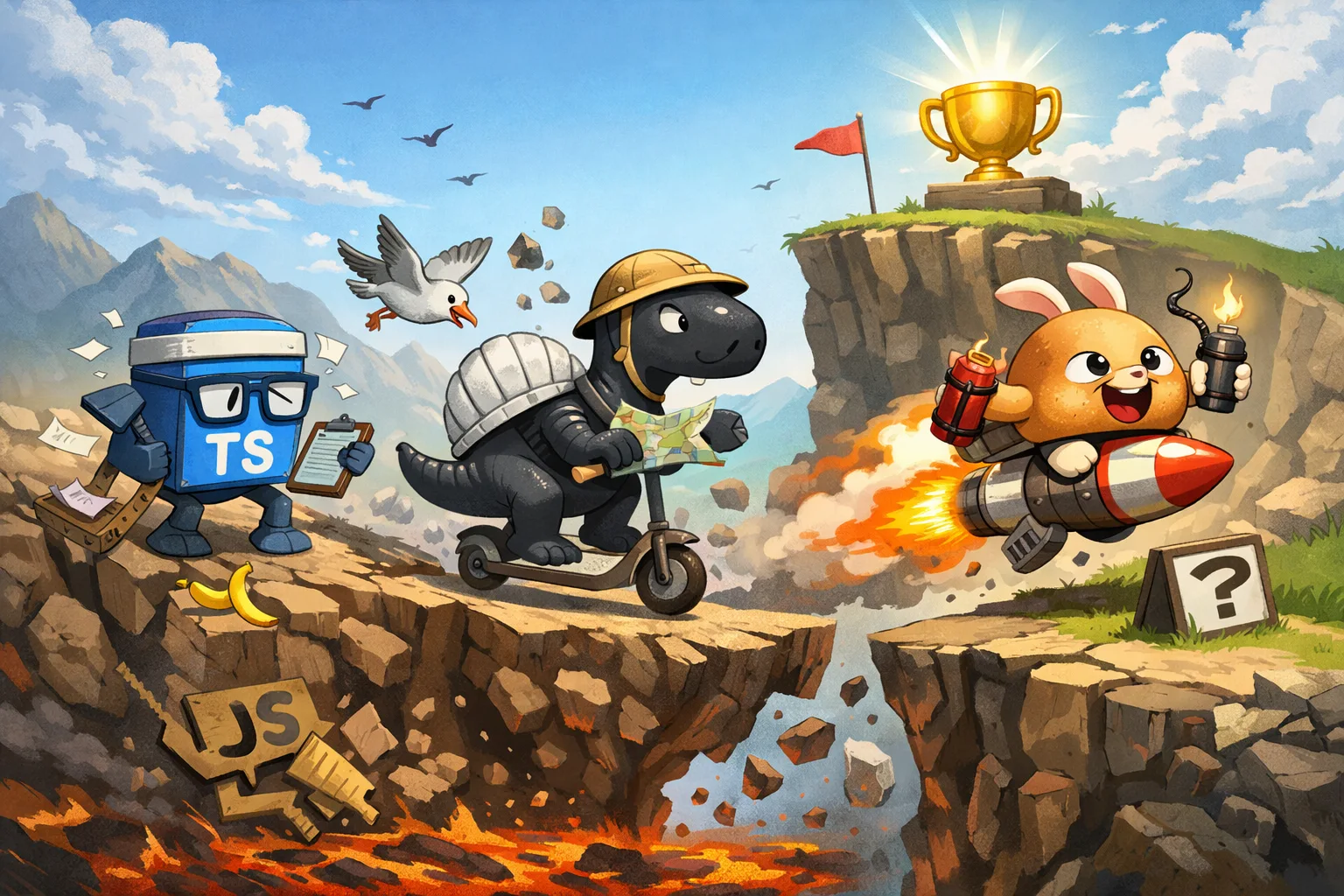 TypeScript vs Deno vs Bun (2026): Performance, Features, and When to Use Each