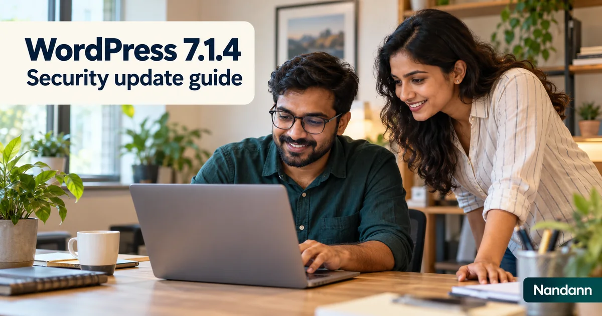 WordPress 7.1.4 Security Update: Patch and Verify