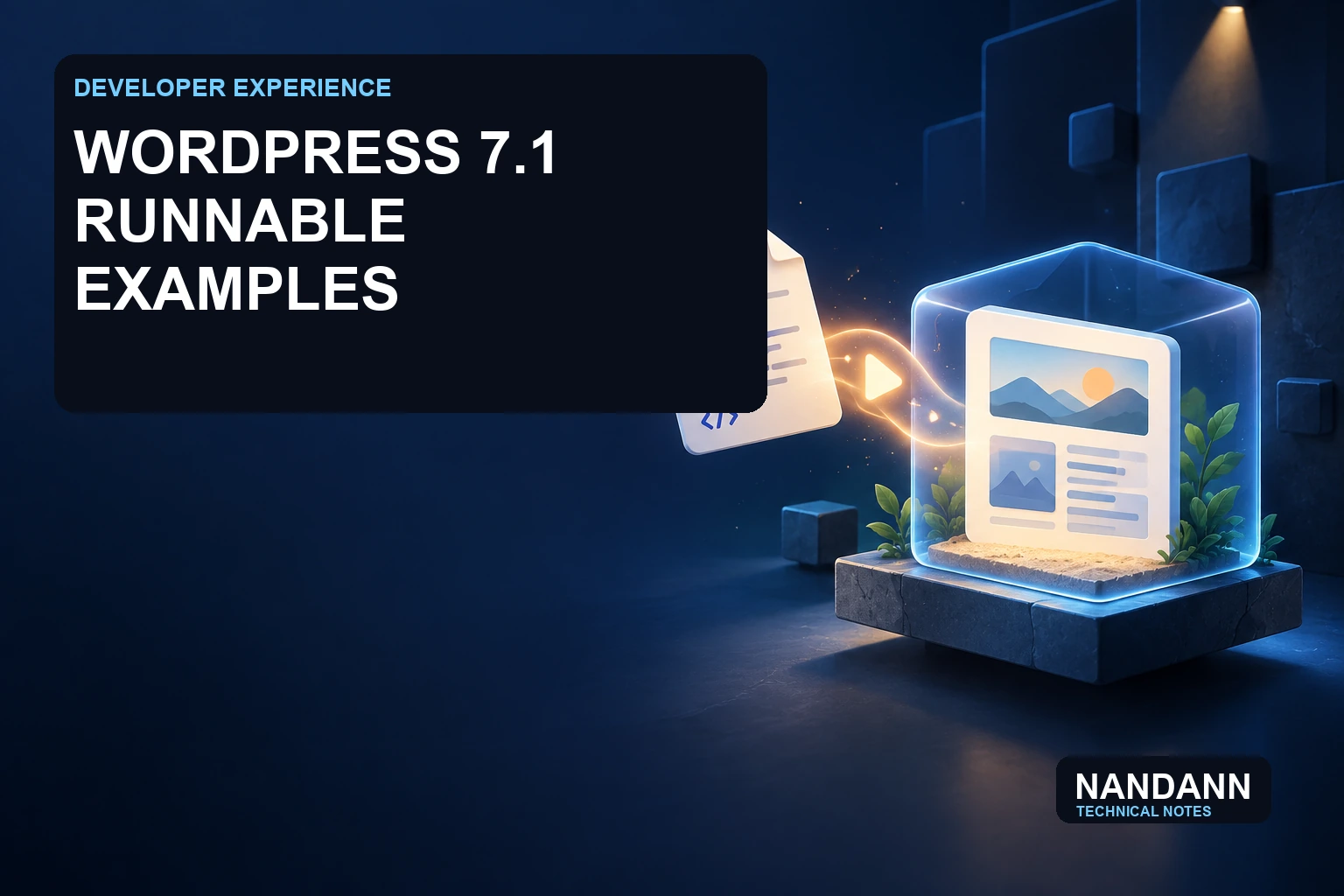 WordPress 7.1 Lets the Docs Run PHP Now. That Changes the Example.
